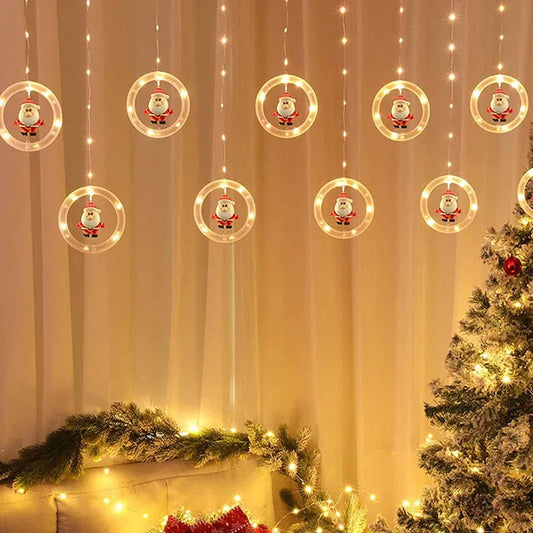 CORTINA NAVIDEÑA DE LUJO 🎄✨